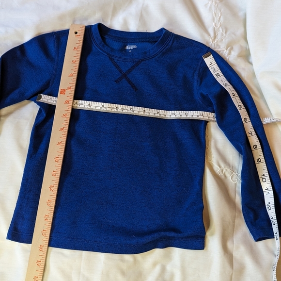MEC sz6 soft breathable royal blue long sleeve shirt VGUC - Picture 4 of 4